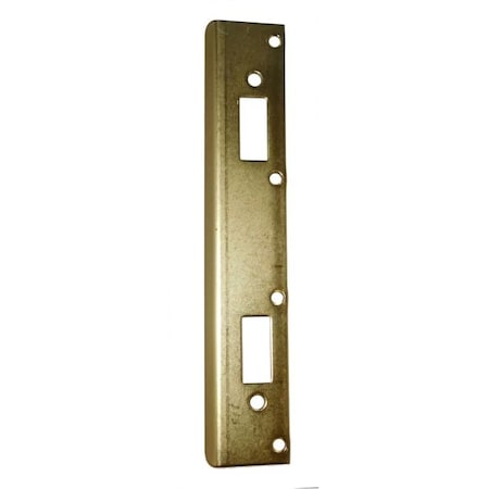 Don-Jo 1-3/8" x 12" Double Hole Strike for 5-1/2" and 6" Centered Locksets FL212N6BP